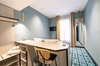 Salle de bains dans l'établissement Hôtel CASA MOHO - Juan-Les-Pins