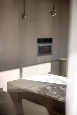 Cuisine ou kitchenette dans l'établissement Riviera luxury estates