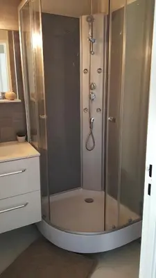 Salle de bains dans l'établissement Studio des Anges