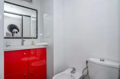 Salle de bains dans l'établissement Appart' Vieil Antibes