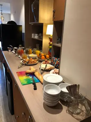 Nourriture dans l'hôtel ou à proximité