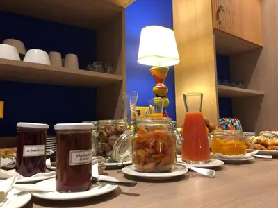 Nourriture dans l'hôtel ou à proximité
