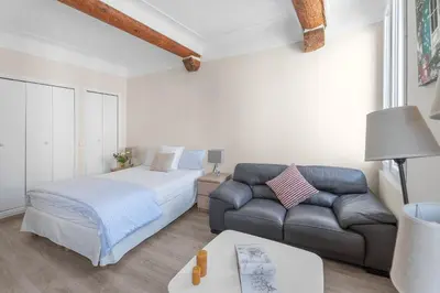 Un ou plusieurs lits dans un hébergement de l'établissement My rima