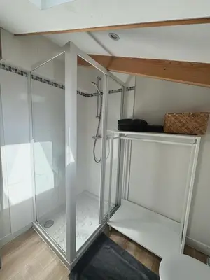 Salle de bains dans l'établissement Résidence Gambetta