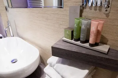Salle de bains dans l'établissement Résidence Villa d'Elsa