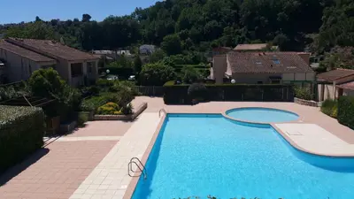 Piscine de l'établissement Résidence Cap Azur Appartement 229 ou située à proximité