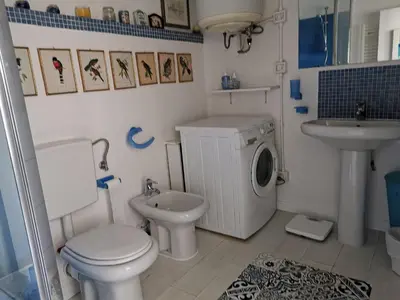 Salle de bains dans l'établissement Karol