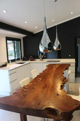 Cuisine ou kitchenette dans l'établissement Villa Le Ruisseau