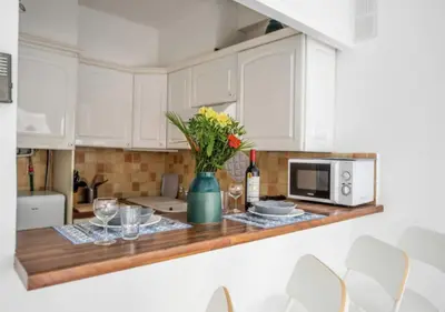 Plan de l'établissement Cannes Apartment 3 mins from the beach