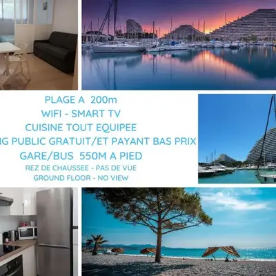 Venus - Climatisé - Marina Baie des Anges