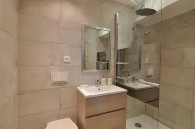 Salle de bains dans l'établissement Beautiful one-bedroom apartment - Picasso 2 - StayInAntibes