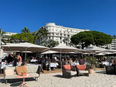 Clients de l'établissement Croisette Palais Miramar - sea view