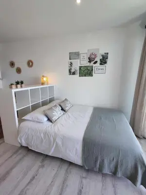 Un ou plusieurs lits dans un hébergement de l'établissement Studio 