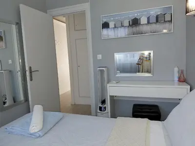 Un ou plusieurs lits dans un hébergement de l'établissement Palm beach Cannes Azur