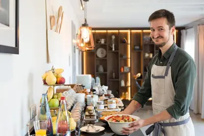 Nourriture dans l'hôtel ou à proximité