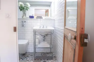 Salle de bains dans l'établissement CLT - UNIQUE Duplex & Terrace on the Provencal market
