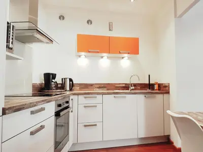 Cuisine ou kitchenette dans l'établissement Latour Sea Cannes