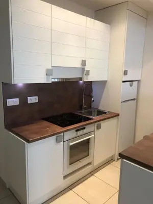 Cuisine ou kitchenette dans l'établissement Ô Palais des Iles Two Bedroom Cannes