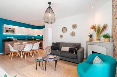 Plan de l'établissement Prime Location Hyper Center Ideal for Couples & Families - Walk Everywhere -By Totolulucannes