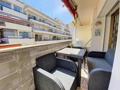 Balcon ou terrasse dans l'établissement Imperial Croisette FER3417 studio