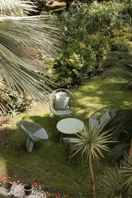 Jardin de l'établissement Cézanne Hôtel