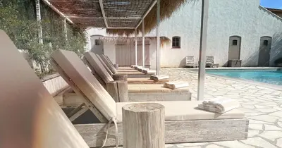 Piscine de l'établissement Blanc Sable Hôtel ou située à proximité