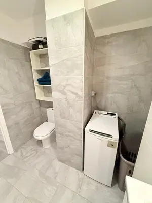Salle de bains dans l'établissement Le Gallieni