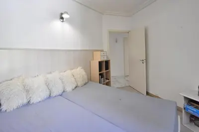 Un ou plusieurs lits dans un hébergement de l'établissement Stunning 3-Br Apartment with Large Terrace and Pool