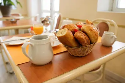 Nourriture dans l'hôtel ou à proximité