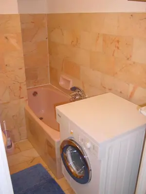 Salle de bains dans l'établissement STUDIO STANDING BORD DE MER ET VUE