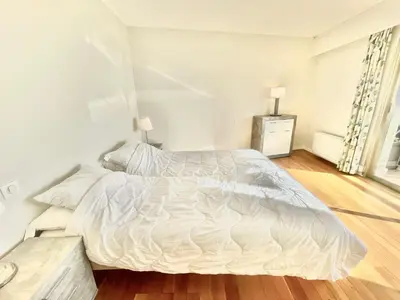 Un ou plusieurs lits dans un hébergement de l'établissement Vezelay, by Welcome to Cannes
