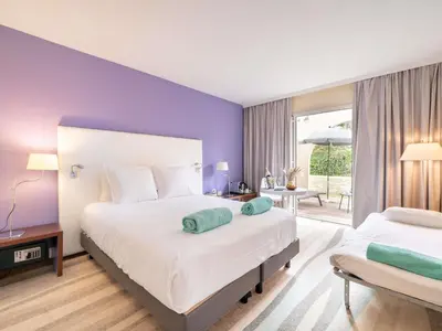 Un ou plusieurs lits dans un hébergement de l'établissement Mercure Antibes Sophia Antipolis