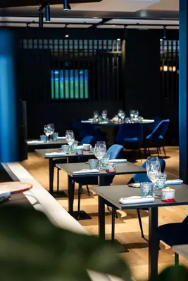 Restaurant ou autre lieu de restauration dans l'établissement Mouratoglou Hotel & Resort