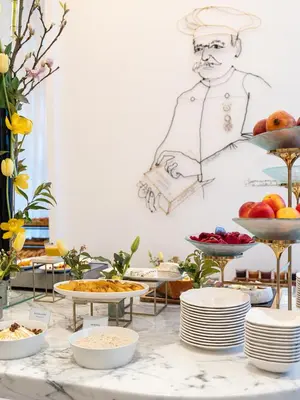 Nourriture dans l'hôtel ou à proximité
