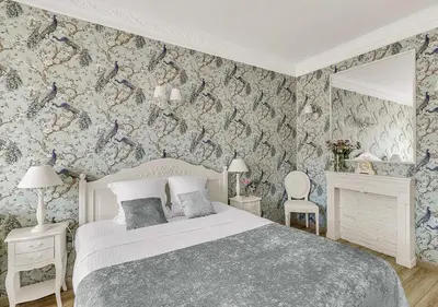 Un ou plusieurs lits dans un hébergement de l'établissement Croisette Palais Miramar Cannes Imperial