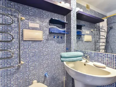 Salle de bains dans l'établissement Apartment La Brise by Interhome