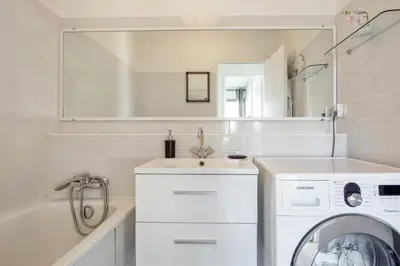 Salle de bains dans l'établissement Appartement Panorama - Welkeys