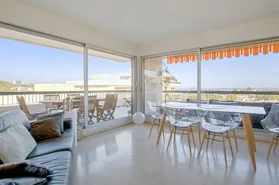 Balcon ou terrasse dans l'établissement Appartement Panorama - Welkeys