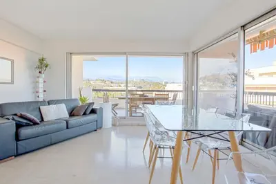 Coin salon dans l'établissement Appartement Panorama - Welkeys