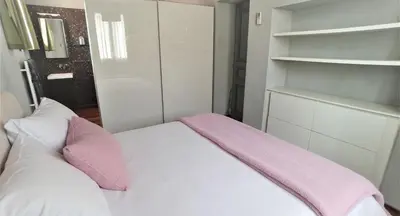 Un ou plusieurs lits dans un hébergement de l'établissement Luxe et charme Vieil Antibes 80m2 Clim Parking plages à pieds