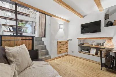 Cuisine ou kitchenette dans l'établissement Le Haut Castelet - Vieil Antibes