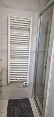 Salle de bains dans l'établissement Le Castille - à deux pas des plages