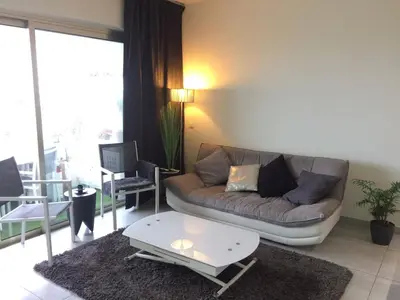 Plan de l'établissement Appartement 2 Pièces, Clim, Parking, Villeneuve-Loubet Plage - FR-1-252A-28