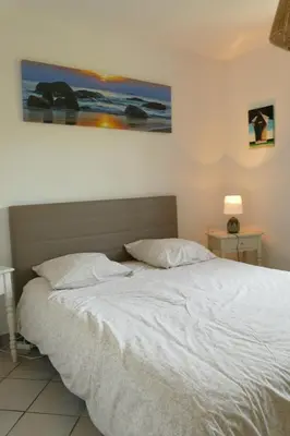 Un ou plusieurs lits dans un hébergement de l'établissement Villa Alessia