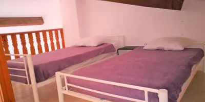 Un ou plusieurs lits dans un hébergement de l'établissement Résidence Cap Azur Appartement 237