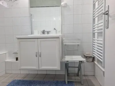 Salle de bains dans l'établissement Appartamento vista splendida Residence du Golf