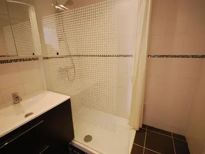 Salle de bains dans l'établissement T3 Pte Croisette Vue mer Plage à 100m