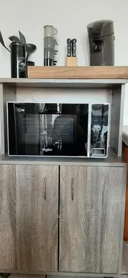 Cuisine ou kitchenette dans l'établissement Studio au coeur de Juan à deux pas des plages