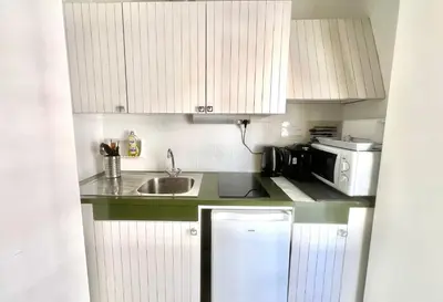 Cuisine ou kitchenette dans l'établissement Branly 3, by Welcome to Cannes