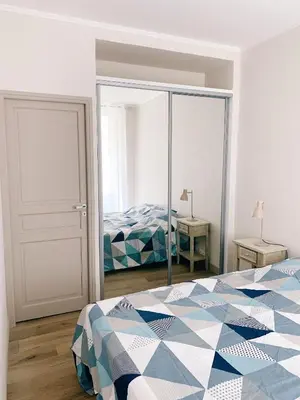 Un ou plusieurs lits dans un hébergement de l'établissement Au cœur du vieil Antibes